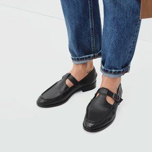 Everlane Mary Jane Loafer Size 11 Black
